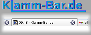 Klamm-Bar.de - nie wieder eine Verg&uuml;tung verpassen!